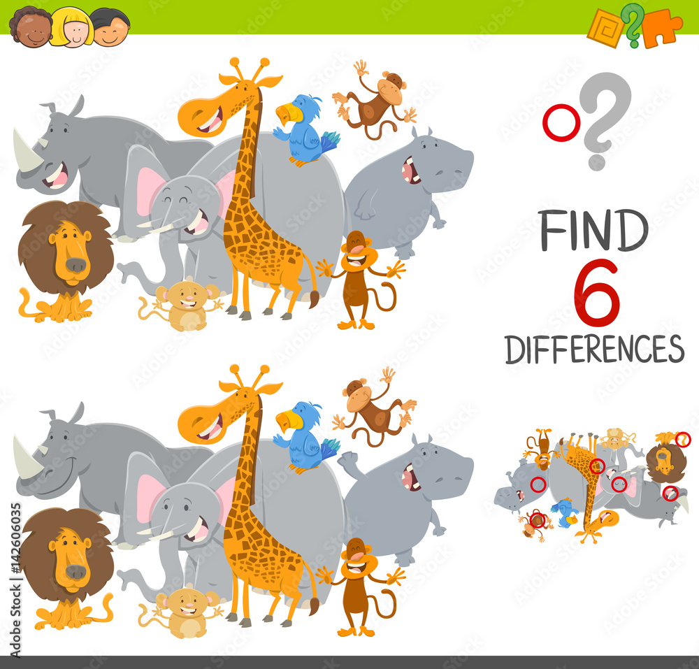 finding differences game for kids finding differences game for kids
