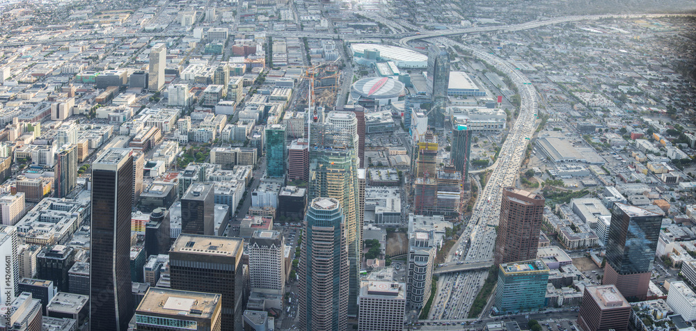 Fototapeta premium Centrum Los Angeles
