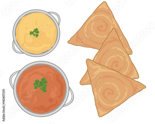 dosa and curry
