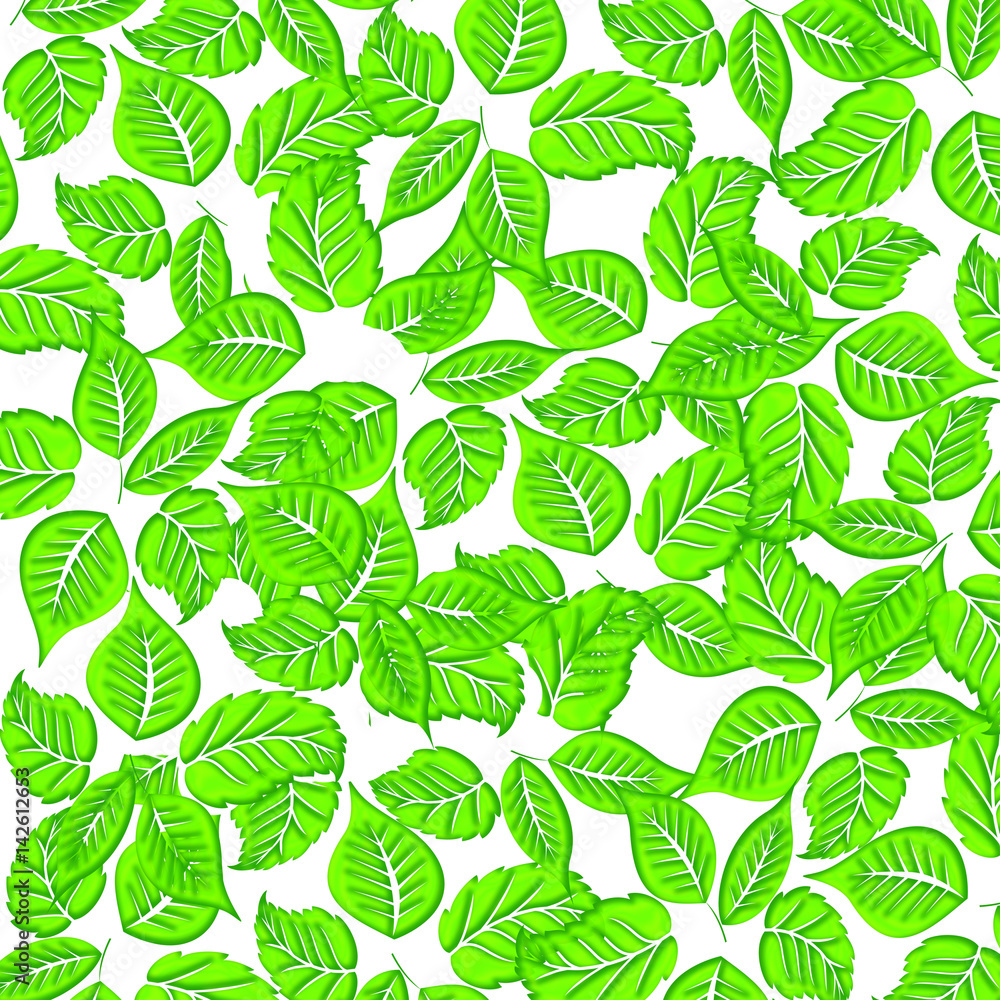Leaves pattern illustration