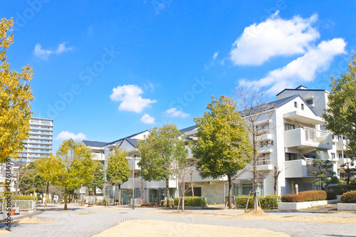 閑静な住宅街