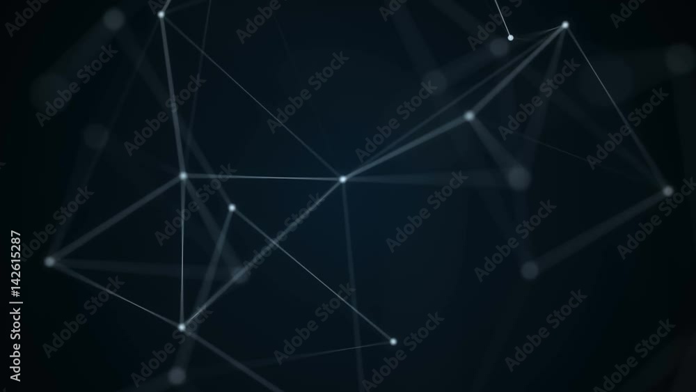 Plexus of abstract lines, triangles and dots. Technologies. Plexus of abstract lines, triangles and dots. Technologies.