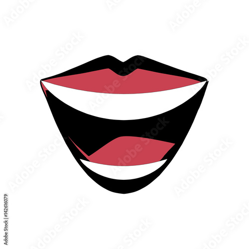 mouth lips comic image vector illustration eps 10 Free Download mouth lips comic image vector illustration eps 10 - GFXLoad