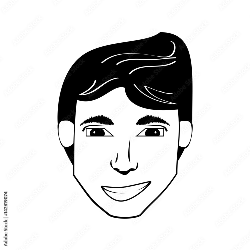 head man avatar comic vector illustration eps 10 head man avatar comic vector illustration eps 10