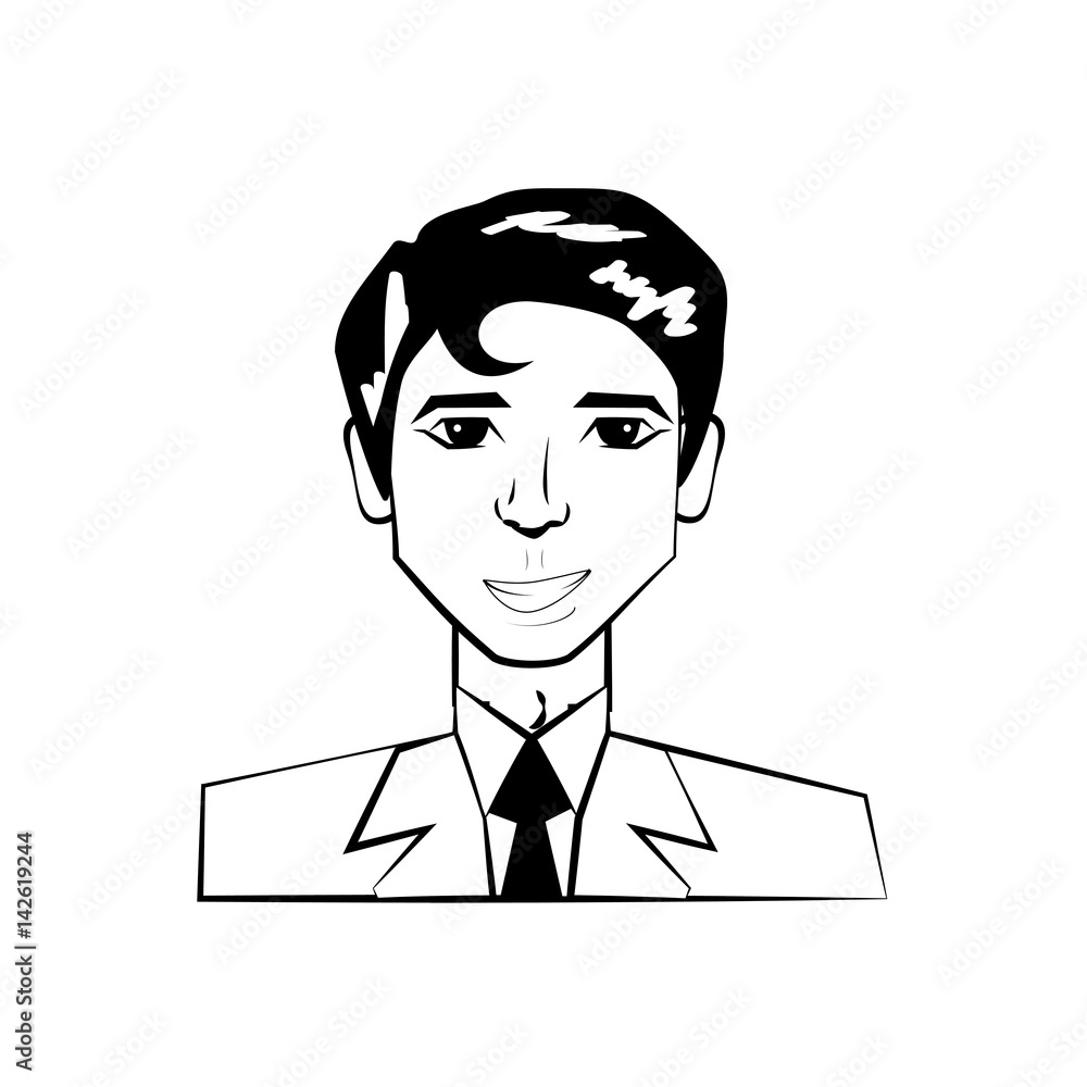 head man avatar comic vector illustration eps 10 head man avatar comic vector illustration eps 10