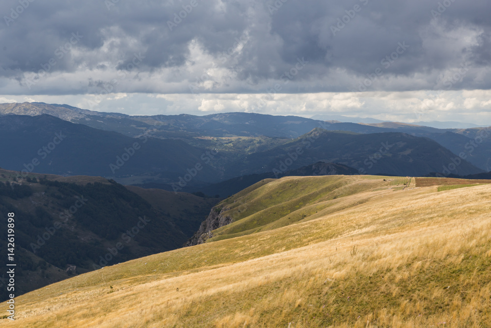 Durmitor National Park Landscape in Montenegro