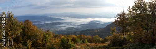 Beautiful view of Carpathian Mountains, East Europe, Ukraine