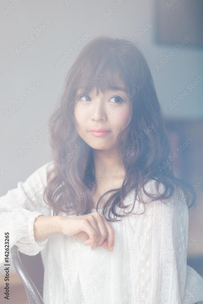 爽やかな女性 爽やかな女性