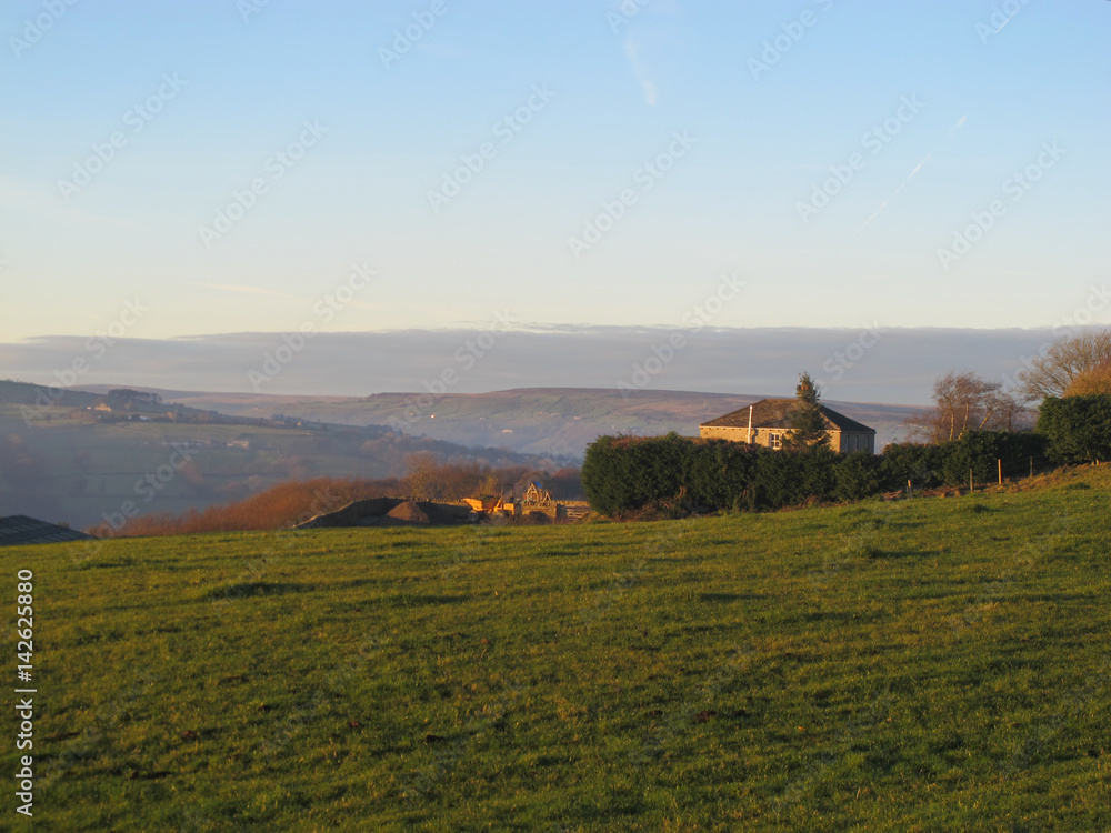 Obraz premium Norland moor landscapes collection