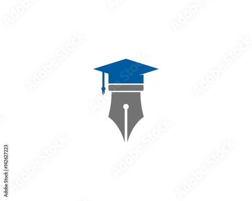 Education Icon Logo Design Element