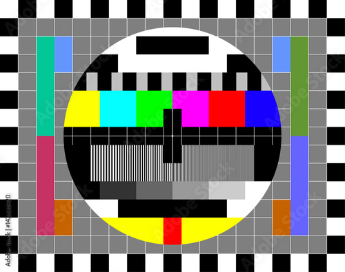 TV test image