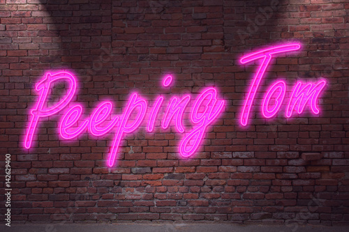 Quadro em tela Peeping Tom