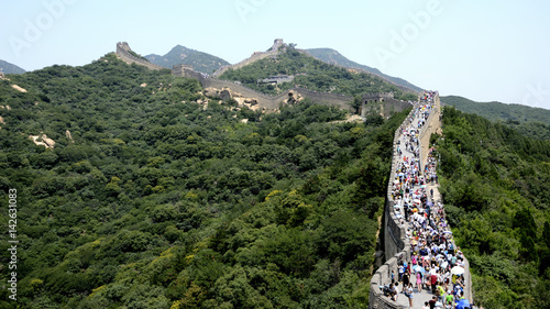 Chinesee great wall in Biejing / China photo