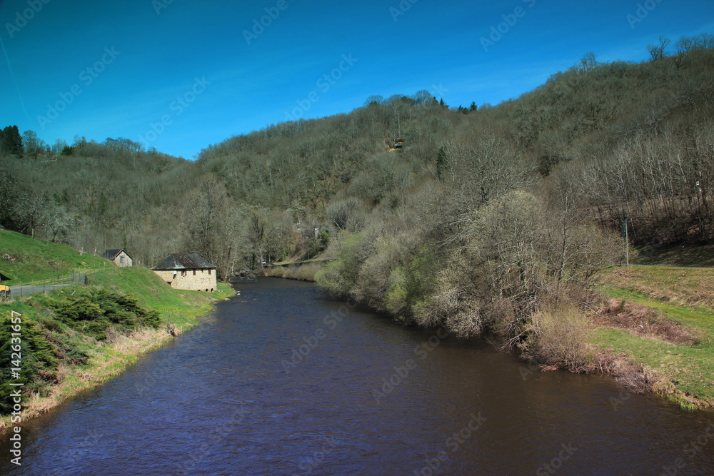La Vézère. La Vézère.