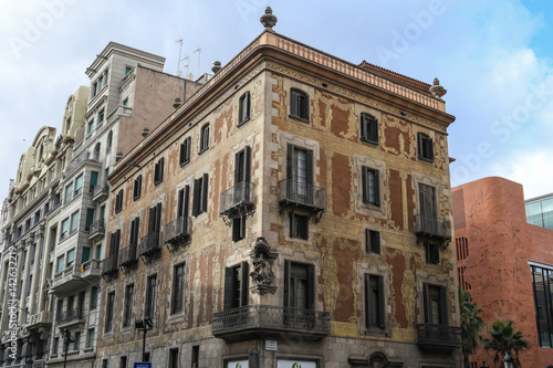 Typical building of Barcelona 
