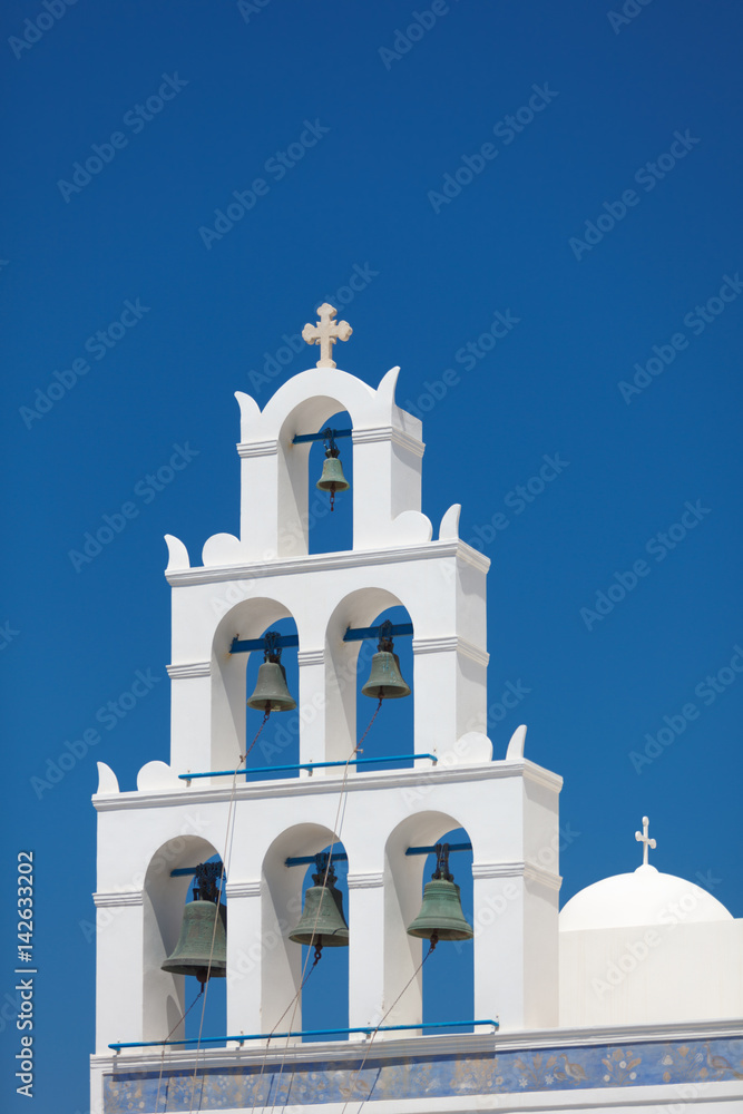 Church Panagia Of Platsani, Oia, Santorini, Greece