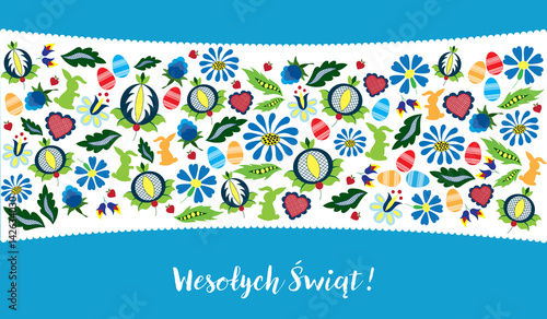 Wielkanoc, Wesołego Alleluja kartka z życzeniami