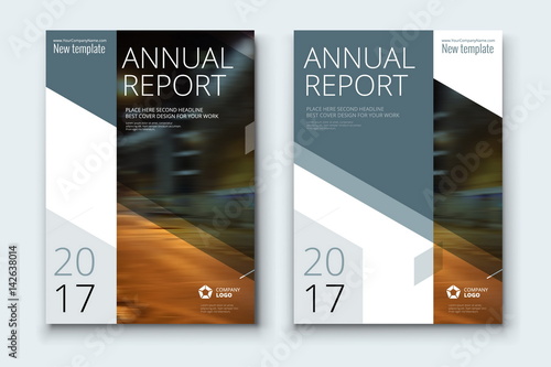 Corporate business annual report cover, brochure or flyer design. Leaflet presentation. Catalog with Abstract geometric background. Modern publication poster magazine, layout, template. A4 size