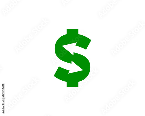 Money Exchange Icon Logo Desing Element