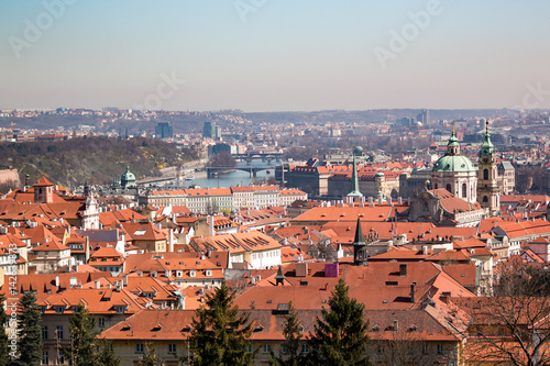 Old Town of Prague in sunny day