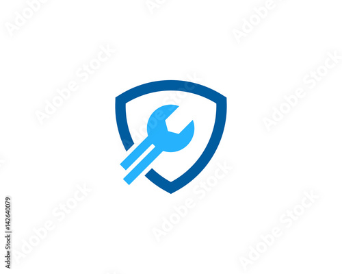 Repair Guard Icon Logo Design Element