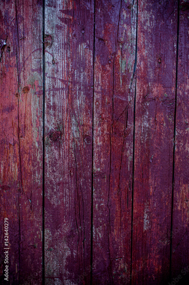 Fototapeta premium the brown old wood texture with knot