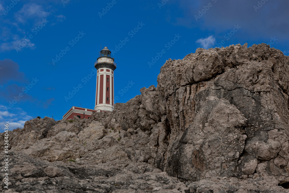 Lighthouse on Punta Carena, Capri