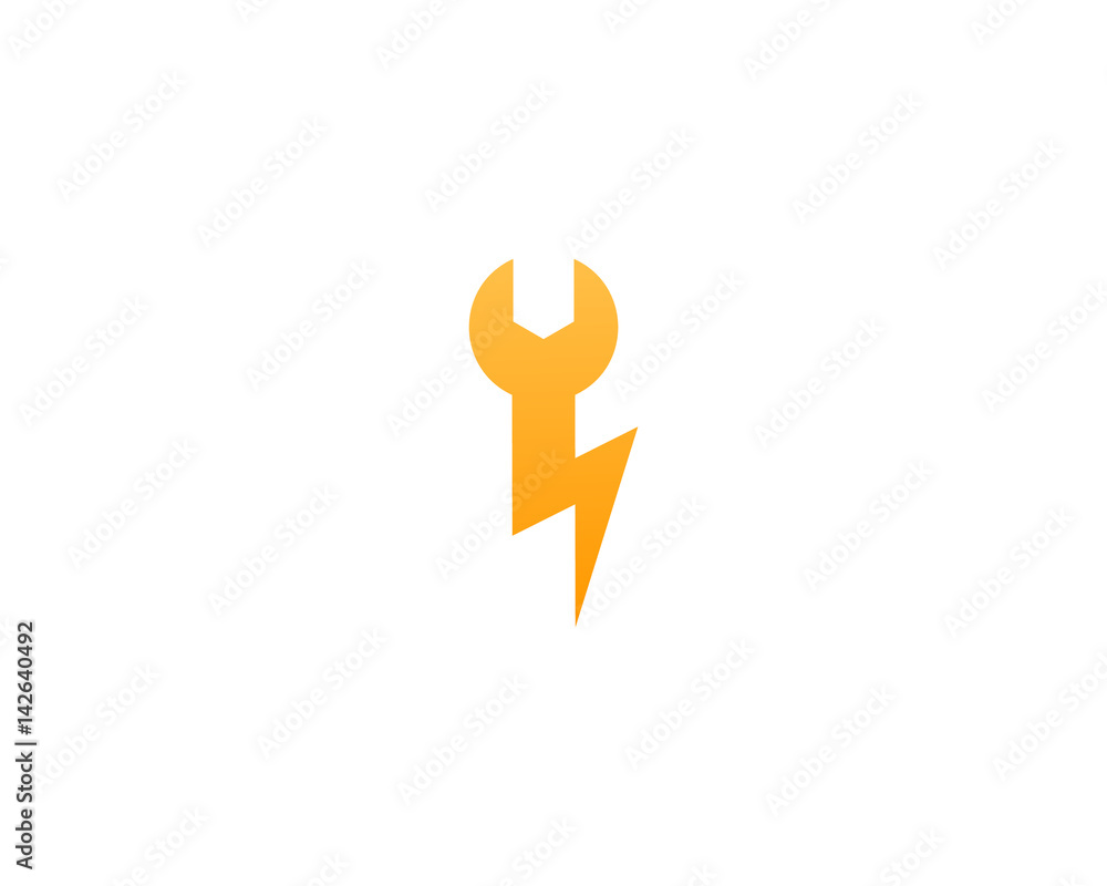 Power Repair Icon Logo Design Element Power Repair Icon Logo Design Element