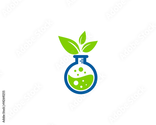 Science Nature Lab Icon Logo Design Element