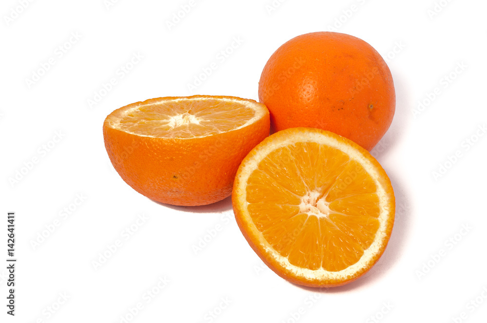 orange fruit isolated on white background orange fruit isolated on white background