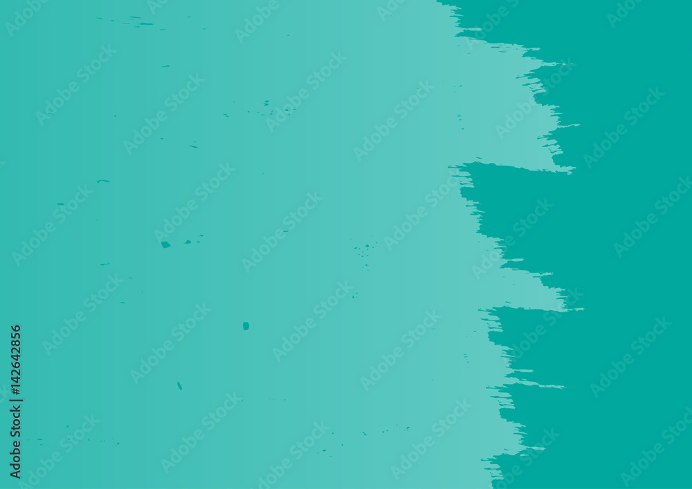 Obraz premium Grunge texture. Blue rectangular background with ragged edge.