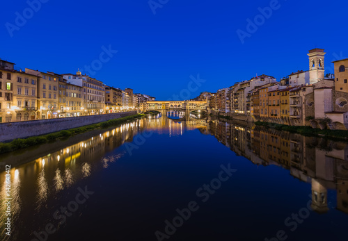 Bridge Ponte Vecchio in Florence - Italy © Nikolai Sorokin
