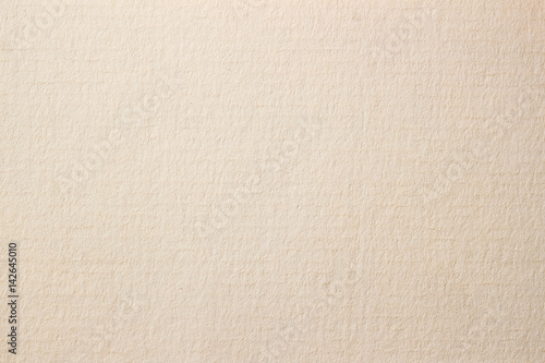 Bilde på lerret Texture of light cream paper for artwork