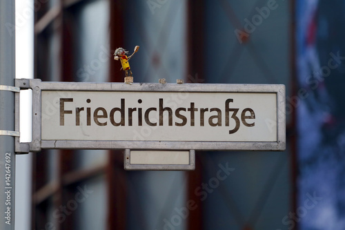 Photography Friedrichstraße Berlin mit Männchen