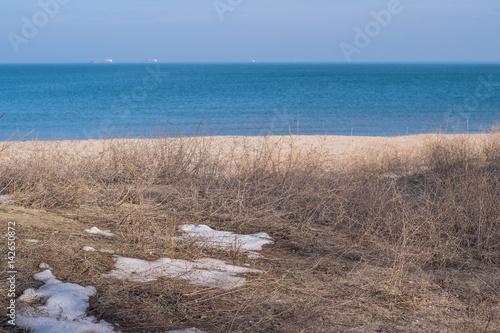 Fotografie Snow and sea