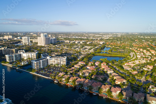 Aerial photo of Hollywood Lakes FL, USA