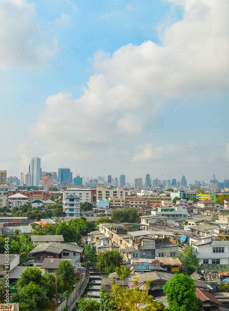 City views of Bangkok Asia Thailand