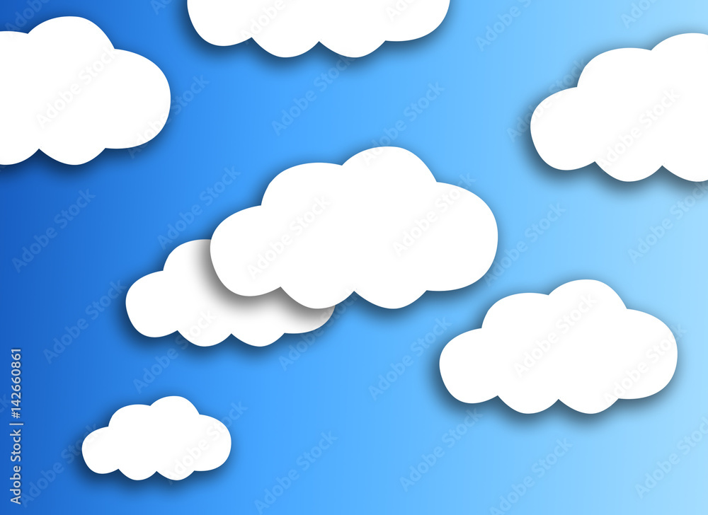 graphic cloud for backgroud