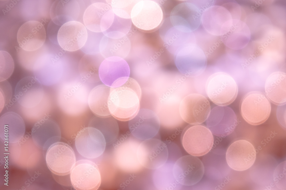 Fototapeta premium Bokeh flying bubbles