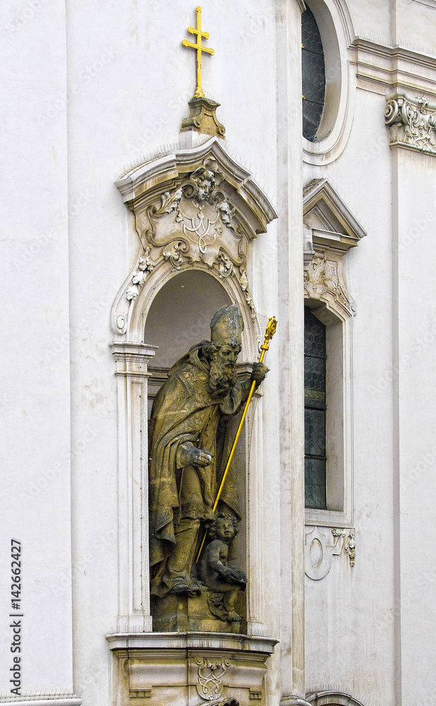 Obraz premium Statue in Prague