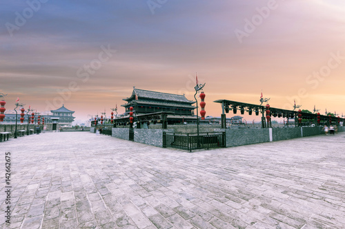 China xian ancient city wall  © 孤飞的鹤