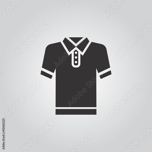 Polo shirt icon
