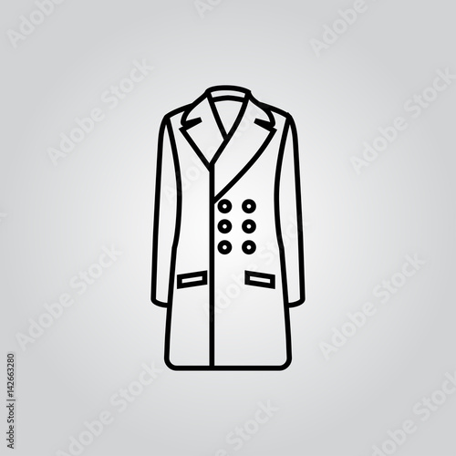 trench-coat icon