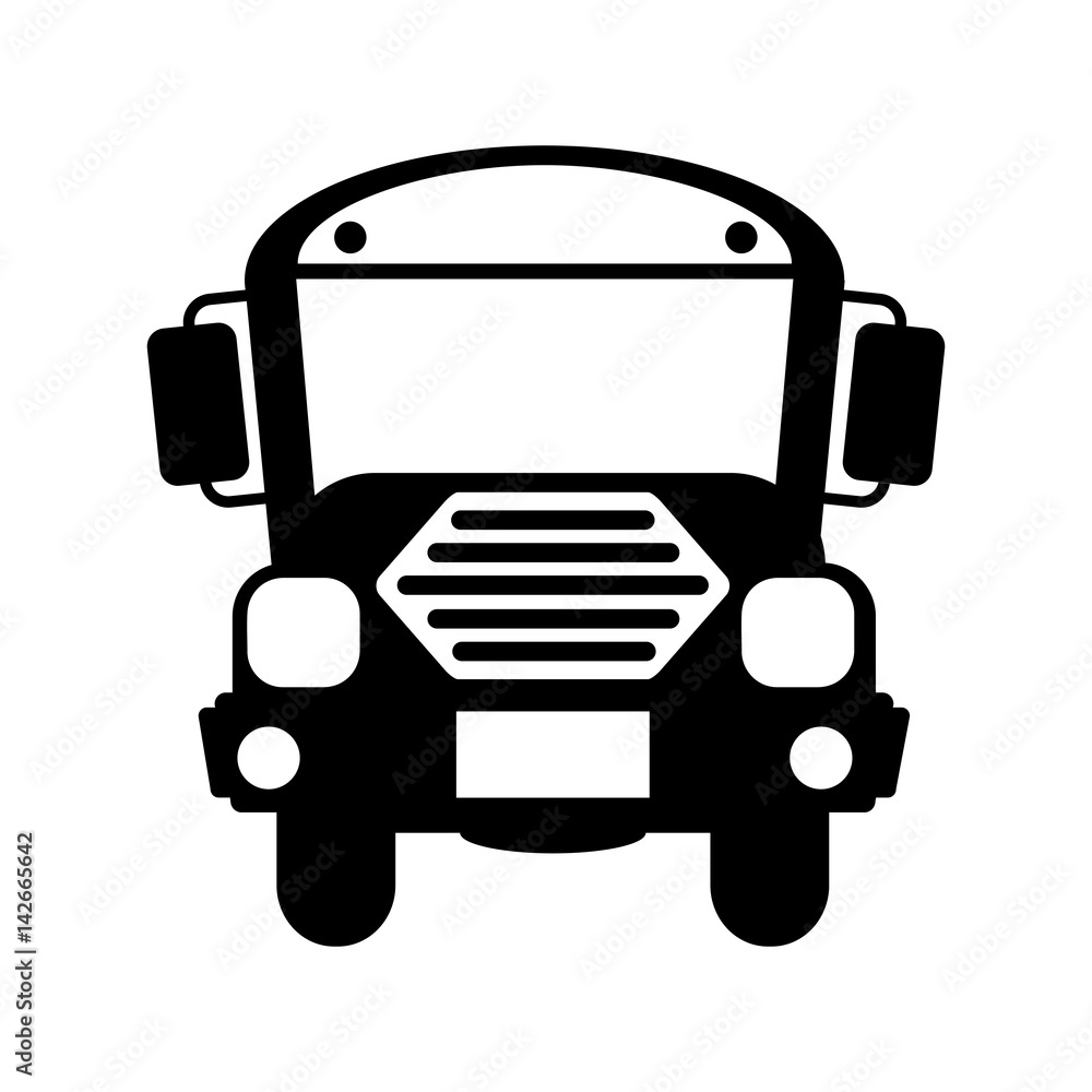 bus school isolated icon vector illustration design bus school isolated icon vector illustration design