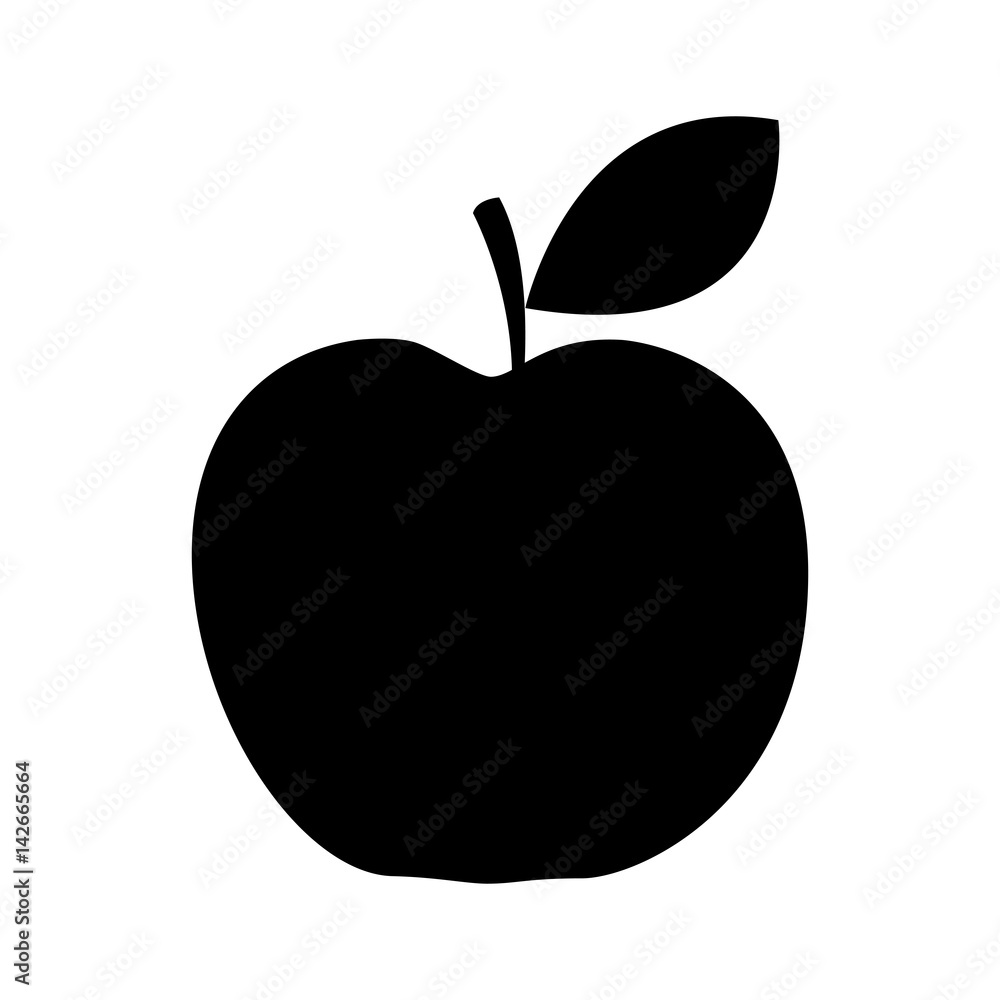 apple fresh fruit icon vector illustration design apple fresh fruit icon vector illustration design