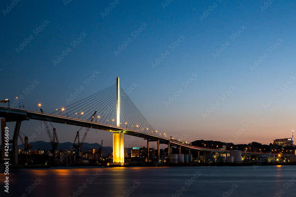 Obraz premium 荒津大橋