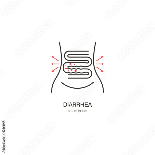 Flatulence illustration vector