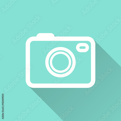 Photo - vector icon.