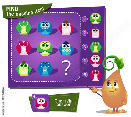 Find the missing owl geometric