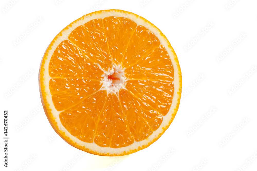 fresh orange isolated on white background fresh orange isolated on white background